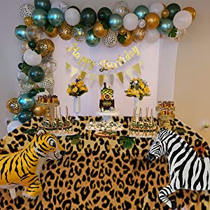 Decoration Anniversaire Jungle Garcon