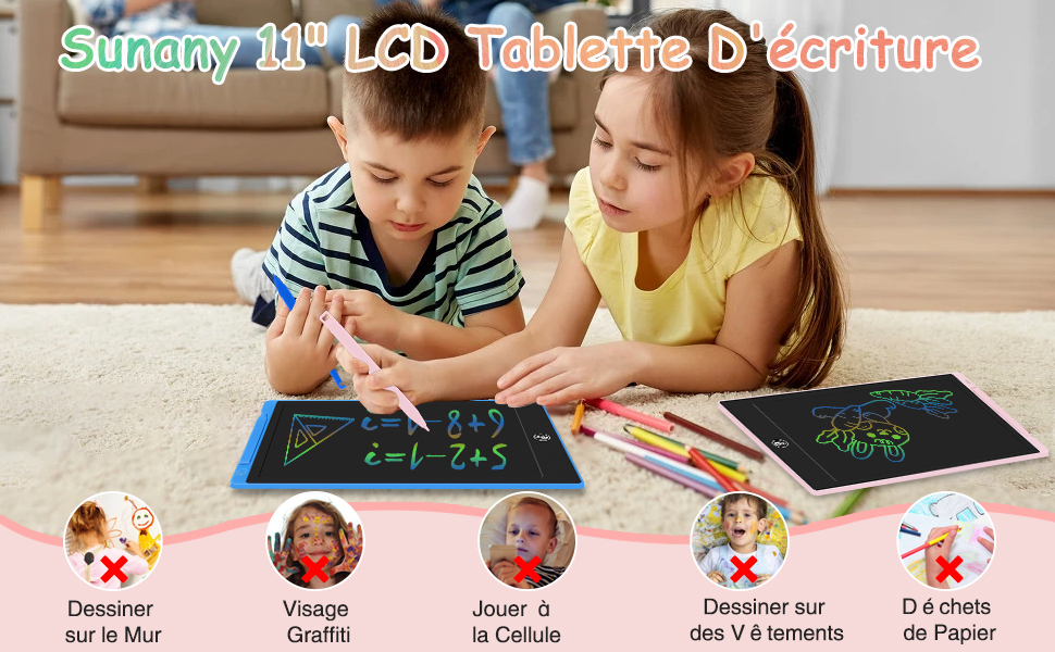 tablette d'écriture LCD