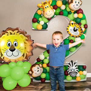 Jungle Decoration Anniversaire Garcon Safari Deco Anniversaire