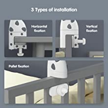 3 types d'installation