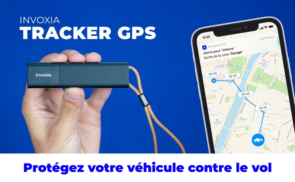 invoxia gps tracker alerte véhicule