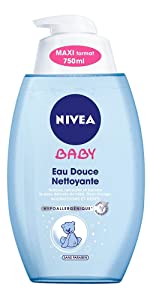 nivea baby bébé lait creme hydrater peau sensible fragile fesse main visage maman soin nouveau né 