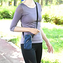 BAGZY Running Armband Sports Outdoor Waist Pack 