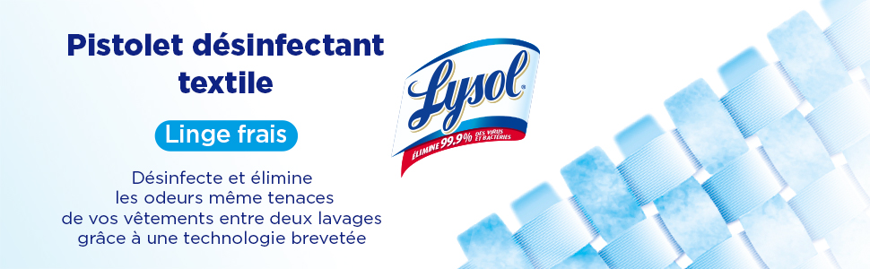 Lysol Pistolet désinfectant textile