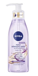 NIVEA Huile Démaquillante Apaisante Visage & Yeux Pépins Raisin Naturelle Soin Femme Peaux Sensibles