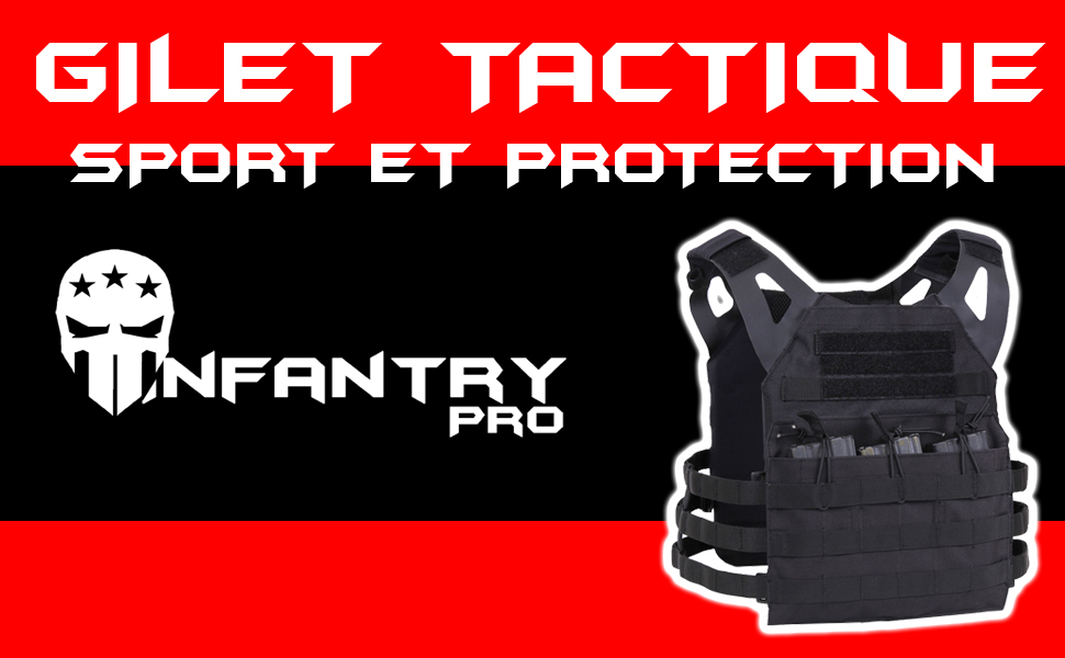 Gilet Tactique - Sport & protection - InfnatryPro