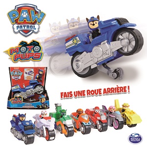 Paw Patrol Pat'Patrouille Moto Pups Véhicules Figurines chiot retrofriction dessin animé jouet 3 ans