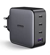 UGREEN USB C Chargeur Rapide 100W 4 Ports USB avec GaN Tech Compatible avec iPhone 13 Pro Max Min...