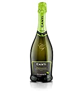 CANTI Prosecco D.O.C. Millesimato Organic Sparkling Extradry Wine 1 Bouteille x 75 cl