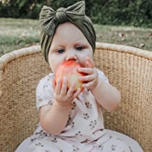  bébé Bandeaux, Super Soft Stretchy Knot bébé Turban, Multicolore Hairband pour bébé 