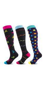 3 paires Chaussettes de Contention