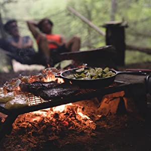 feu de camp cuisine