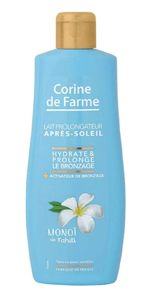 lait prolongateur bronzage, lait bronzage, creme bronzage