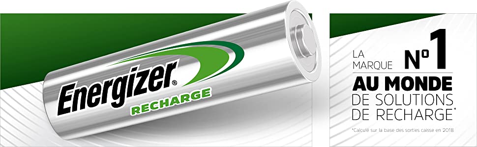 LA MARQUE N° 1 AU MONDE DE SOLUTIONS DE RECHARGE*