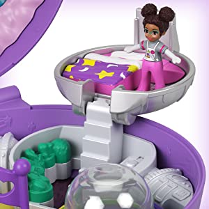 " Passez la souris sur l'image pour zoomer Polly Pocket Coffret Univers L’Exploration de Saturne