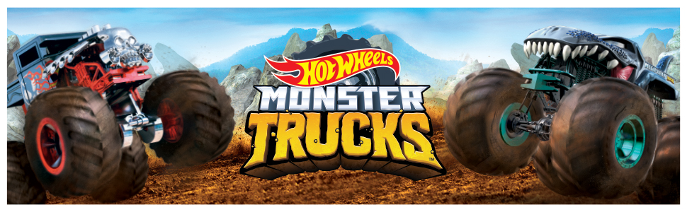 Assortiment Véhicules Monster Trucks Hot Wheels