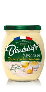 Bénédicta Mayonnaise Comme à la maison, oeufs élevées en plein air