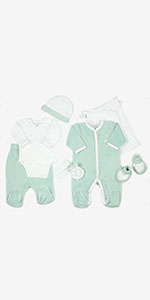 kit naissance vert 7 pcs petit chat