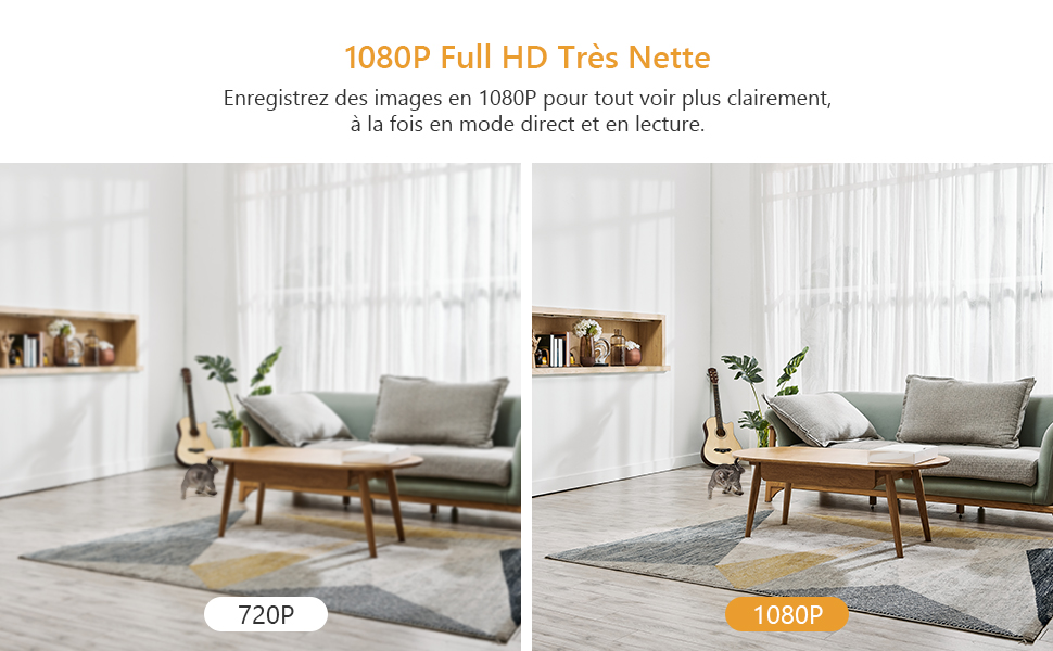 camera wifi interieur sans fil