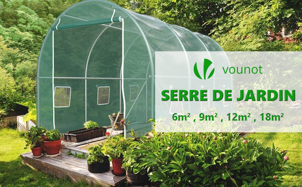 vounot serre de jardin