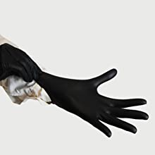 GANTS NITRILE NOIR