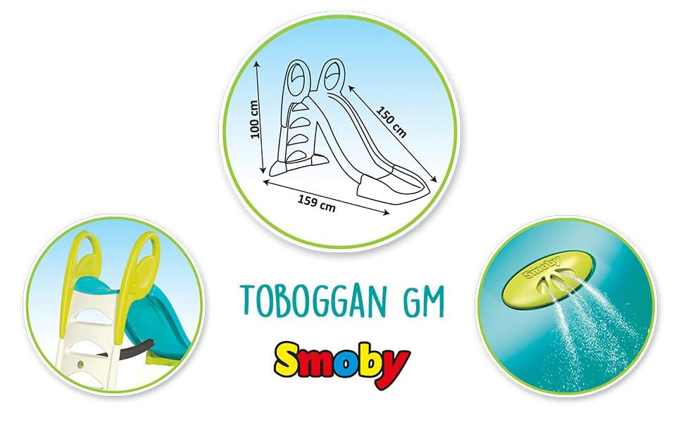 Smoby toboggan tobbogan tobogan enfant jeu jouet exterieur