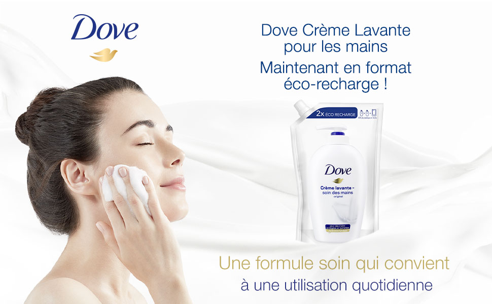 Dove; savon; crème lavante