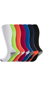 7 paires Chaussettes de Contention