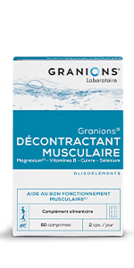 Décontractant musculaire comprimés