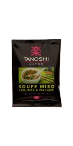 soupe miso légumes