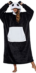 Hoodie Couverture Panda Adulte