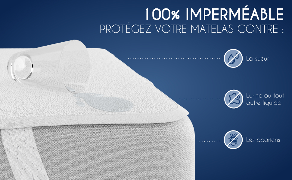 protège matelas 80x200 protège-matelas 80x200