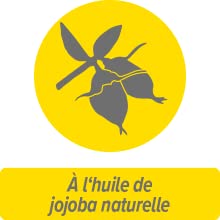 À l'huile de jojoba naturelle