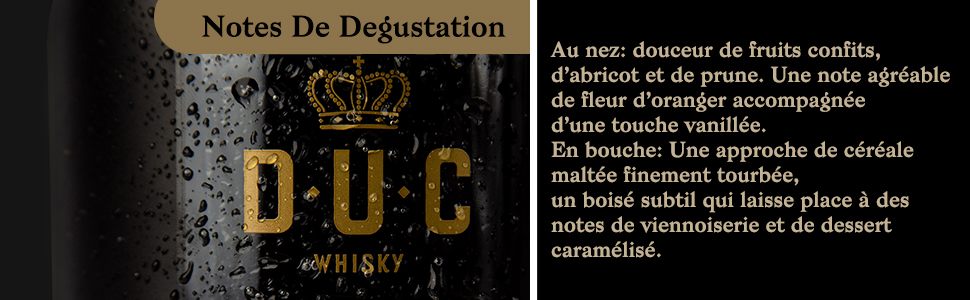 Whisky D.U.C - Triple Cask Whisky Double distillation 40°