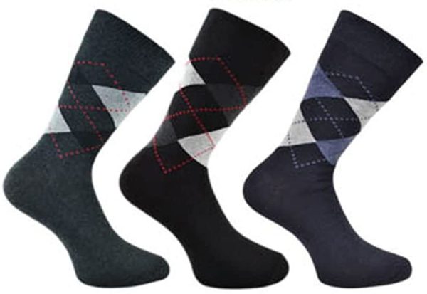 FM London Argyle Chaussettes (Lot de 12) Homme – Image 3