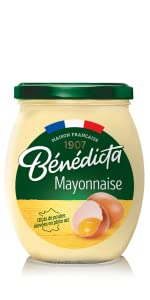 Bénédicta, Mayonnaise, oeufs de poules élevées en plein air