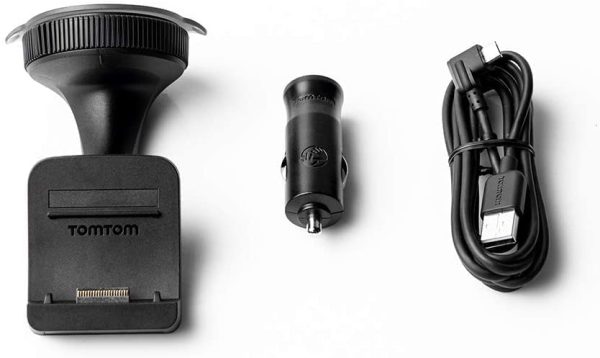 GPS Fixation de Pare-Brise Click & Go plus Chargeur de Voiture et Câble USB pour les Anciens Modèles  GO et Trucker (voir la liste de compatibilité ci-dessous) – Image 4