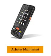 NETUM Scanner de Codes-Barres Portable PDA Android 2D ¨Cran Tactile LCD 4" avec WiFi 4G Bluetooth...