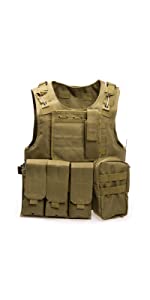 QMFIVE MOLLE RRV Gilet d'assaut