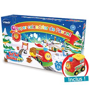 super calendrier de l'avent tut tut bolides, calendrier de l'avent vtech, calendrier avent tut tut