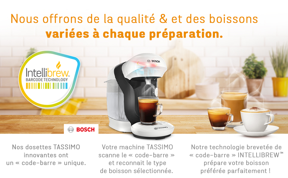 Tassimo L'Or café variété gamme dosette machine intellibrew