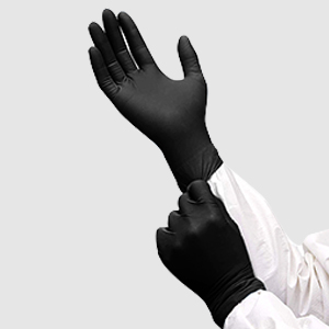 gants fins résistants solides waterproof sensation touché protection facile à enfiler bord roulé 