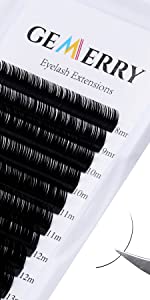 classic individual lashes 8-25mm