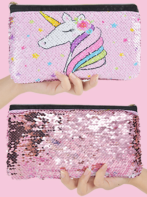 unicorn cosmetic bag