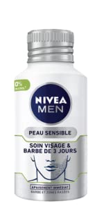 NIVEA MEN soin visage homme creme sensitive peau lotion gel pot hydrater protection corps gel mousse