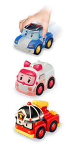 Robocar Poli pack de trois