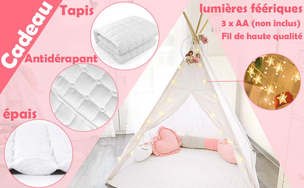 teepee tent tipi enfant