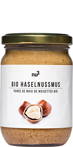 bio haselnussmus spread kuchen backen aufstrich müsli