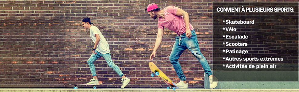  Casque de Skateboard