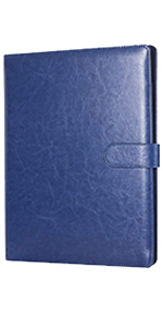 blue A4 folder